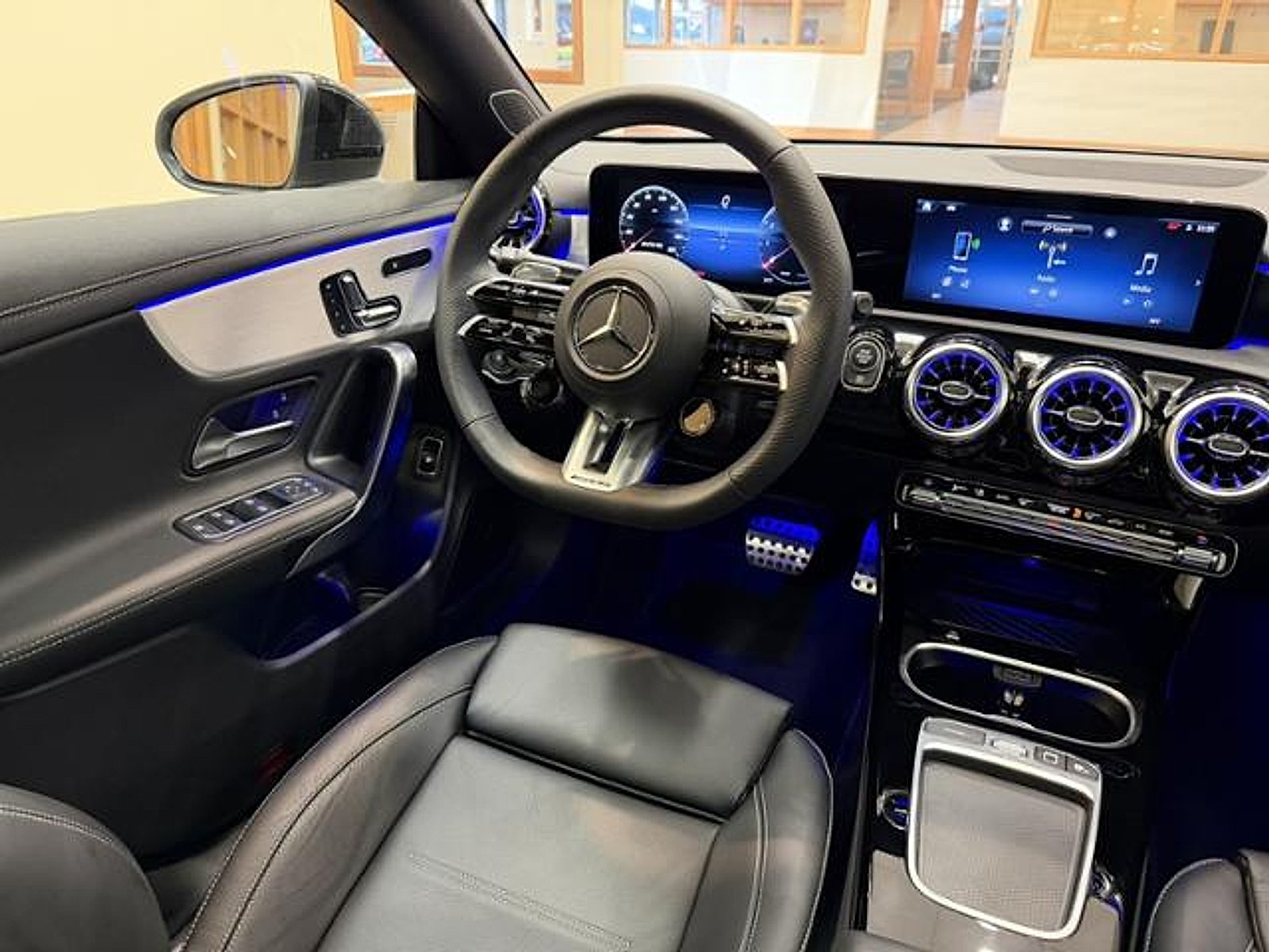 Certified Used 2025 Cirrus Silver Metallic Mercedes-Benz AMG® CLA 35 image 7