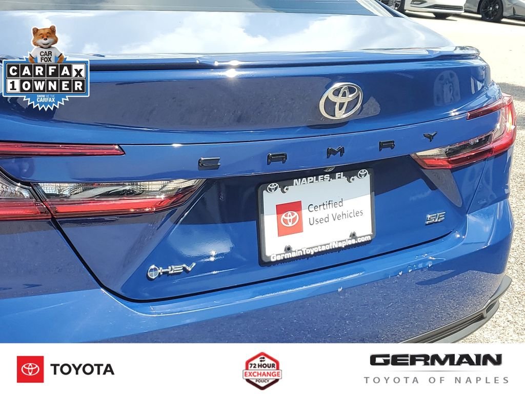 Certified Used 2025 Blue Toyota SE image 17