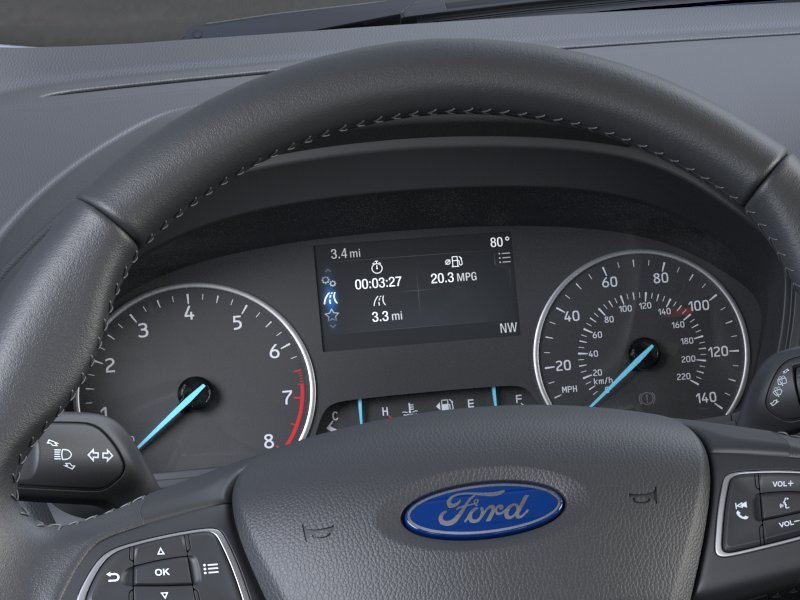 New 2021 Lightning Blue Metallic Ford SE image 13