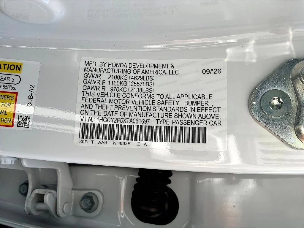 New 2026 Platinum White Pearl Honda Sport Hybrid image 20