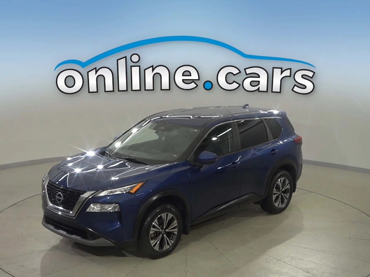 Used 2023 Blue Nissan SV image 18