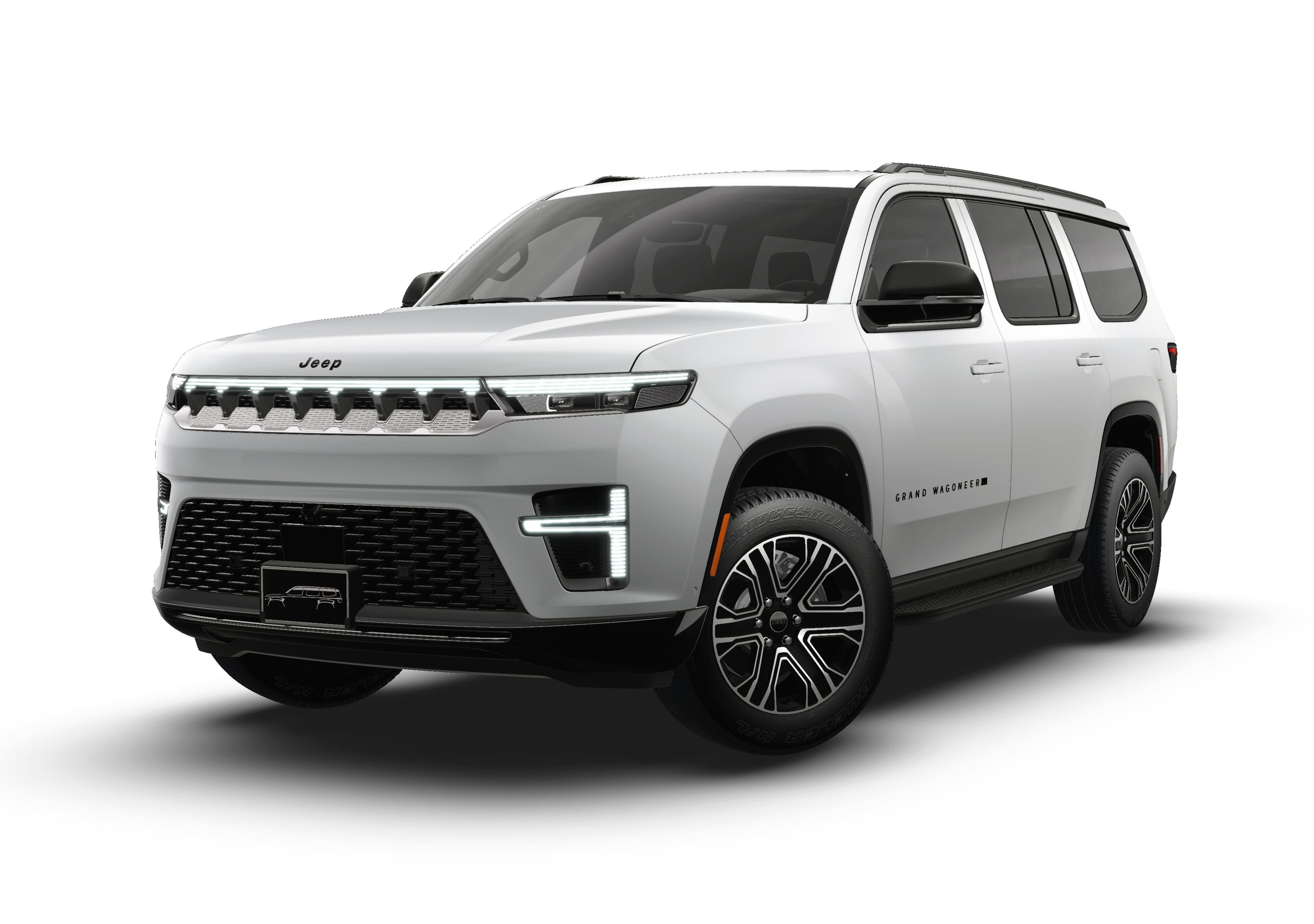 New 2026 Bright White Clearcoat Jeep Grand Wagoneer image 1