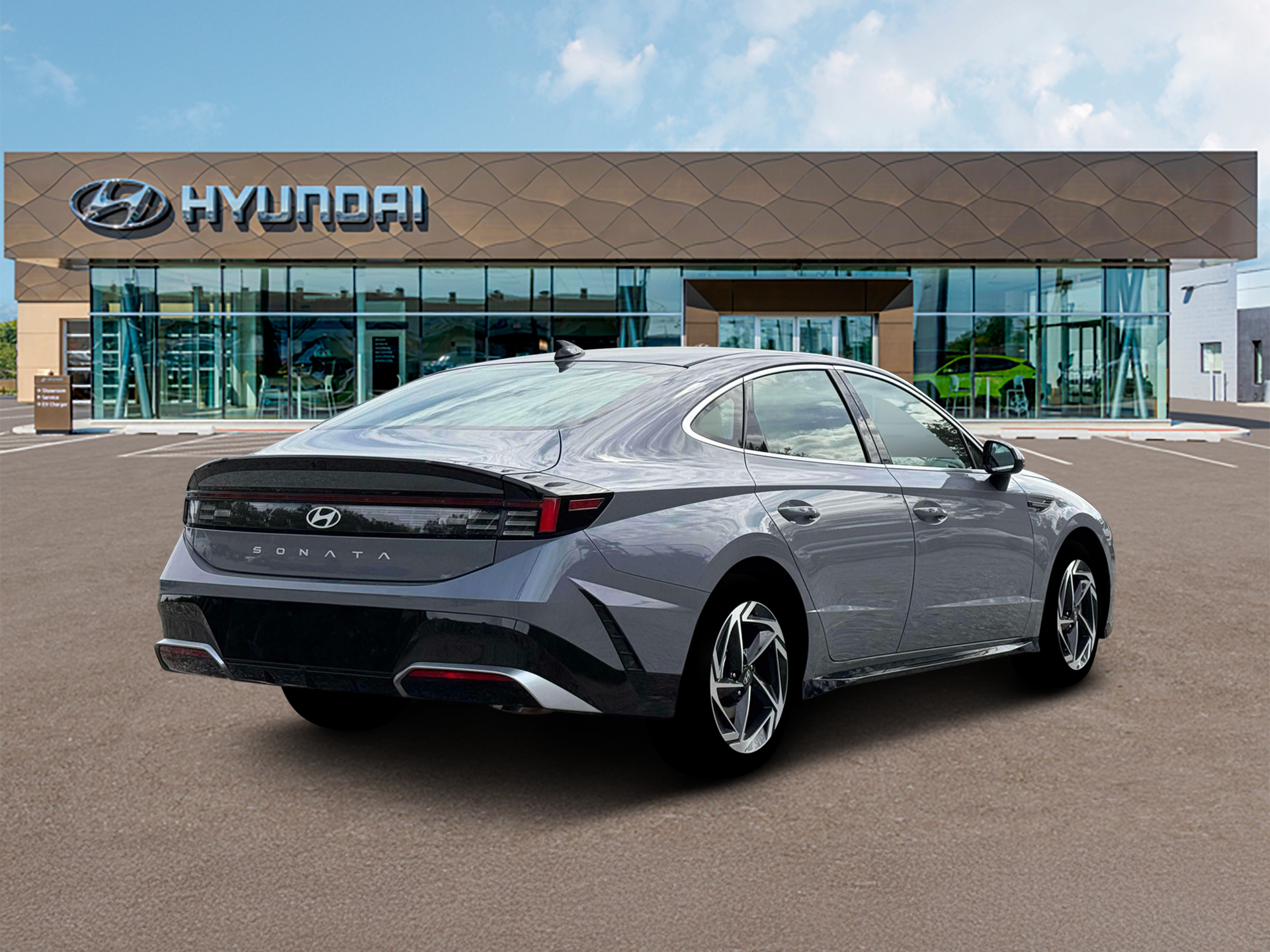 New 2026 Transmission Blue Hyundai SEL Sport image 7