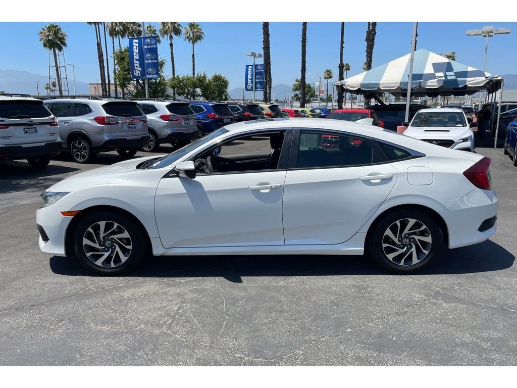 Used 2018 White Orchid Pearl Honda EX image 2