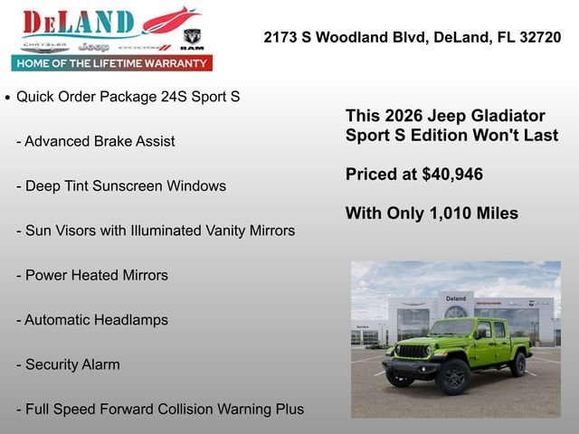 New 2026 Mojito Exterior Paint Jeep Sport S image 6