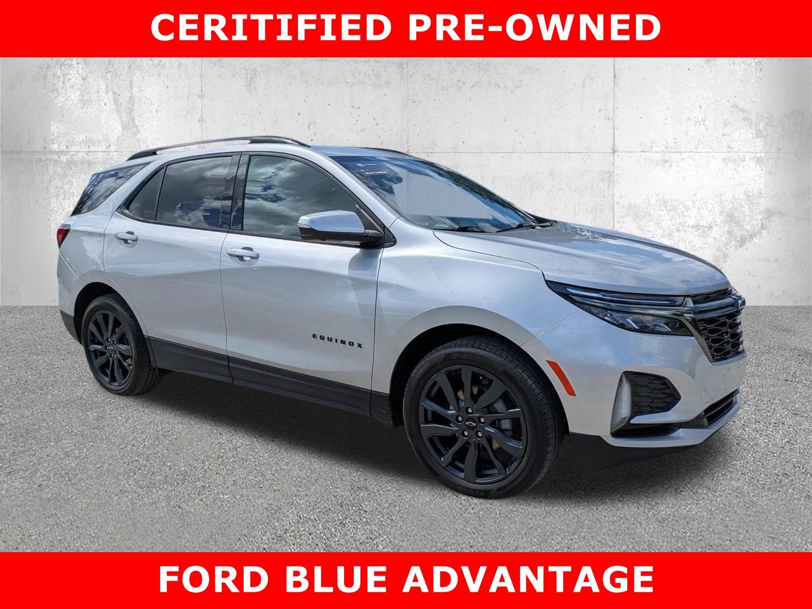 Used 2022 Silver Ice Metallic Chevrolet RS image 1