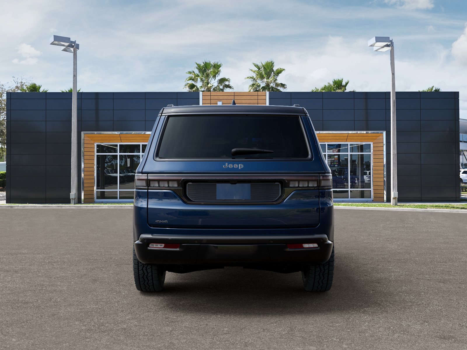 New 2026 Fathom Blue Pearl-Coat Exterior Paint (Late Availability) Jeep Grand Wagoneer image 7
