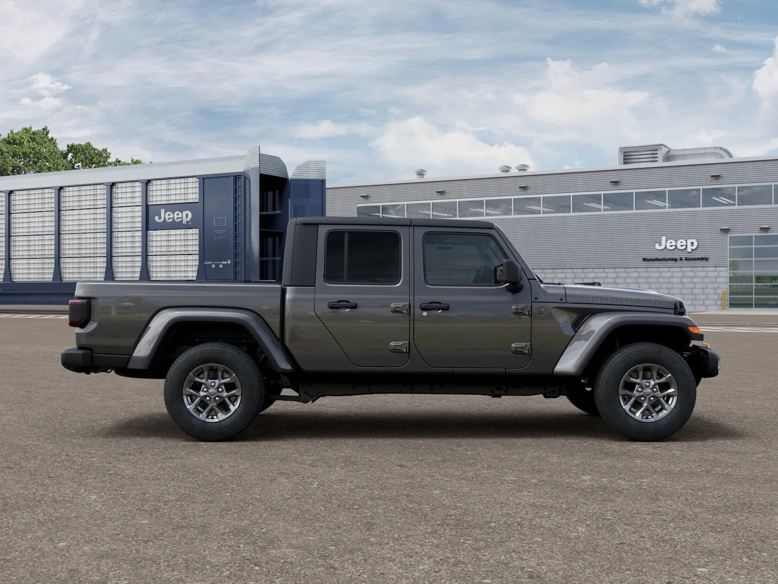 New 2026 Granite Crystal Metallic Clearcoat Jeep 85th Anniversary Edition image 23
