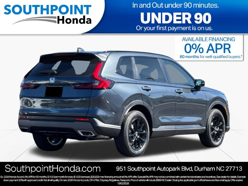New 2027 Meteorite Gray Metallic Honda Sport-L image 3