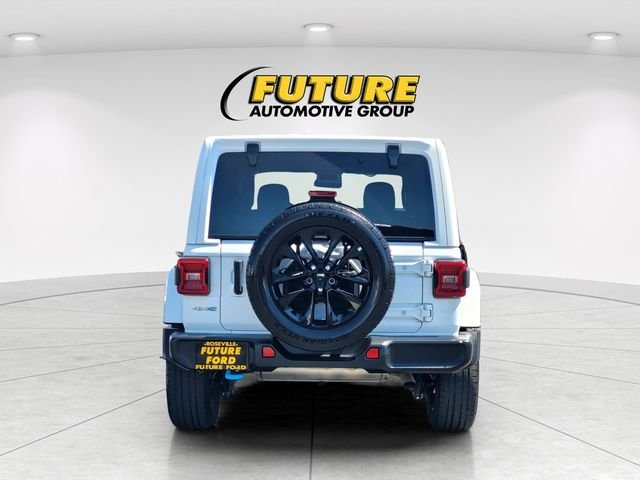 Used 2024 White Jeep Sahara 4xe image 5