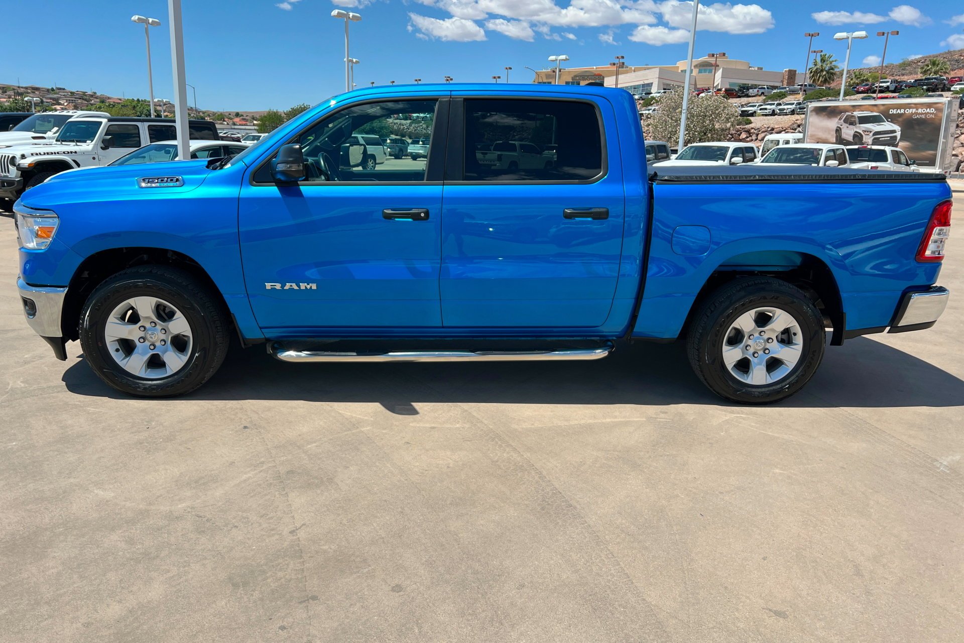 Used 2023 Hydro Blue Pearlcoat Ram Big Horn image 2