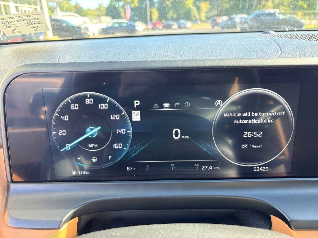 Used 2024 Ocean Blue Kia EX image 17