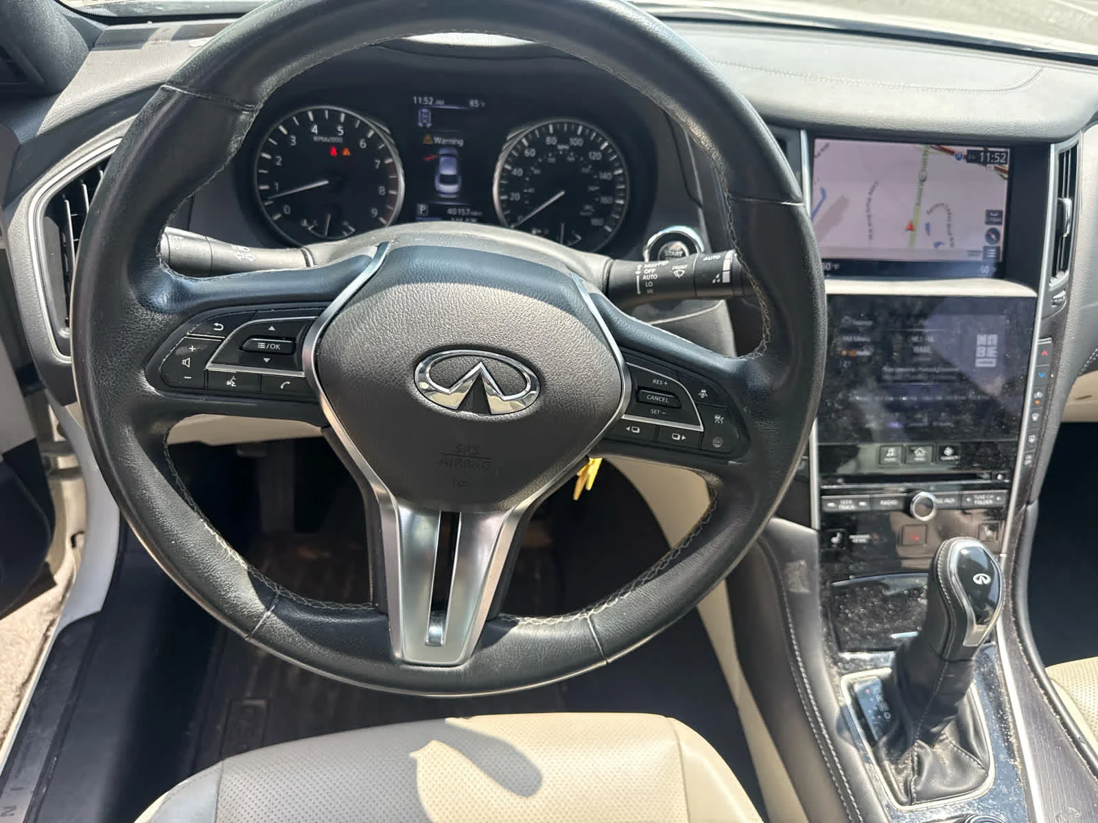 Used 2021 Majestic White INFINITI 3.0t SENSORY image 8