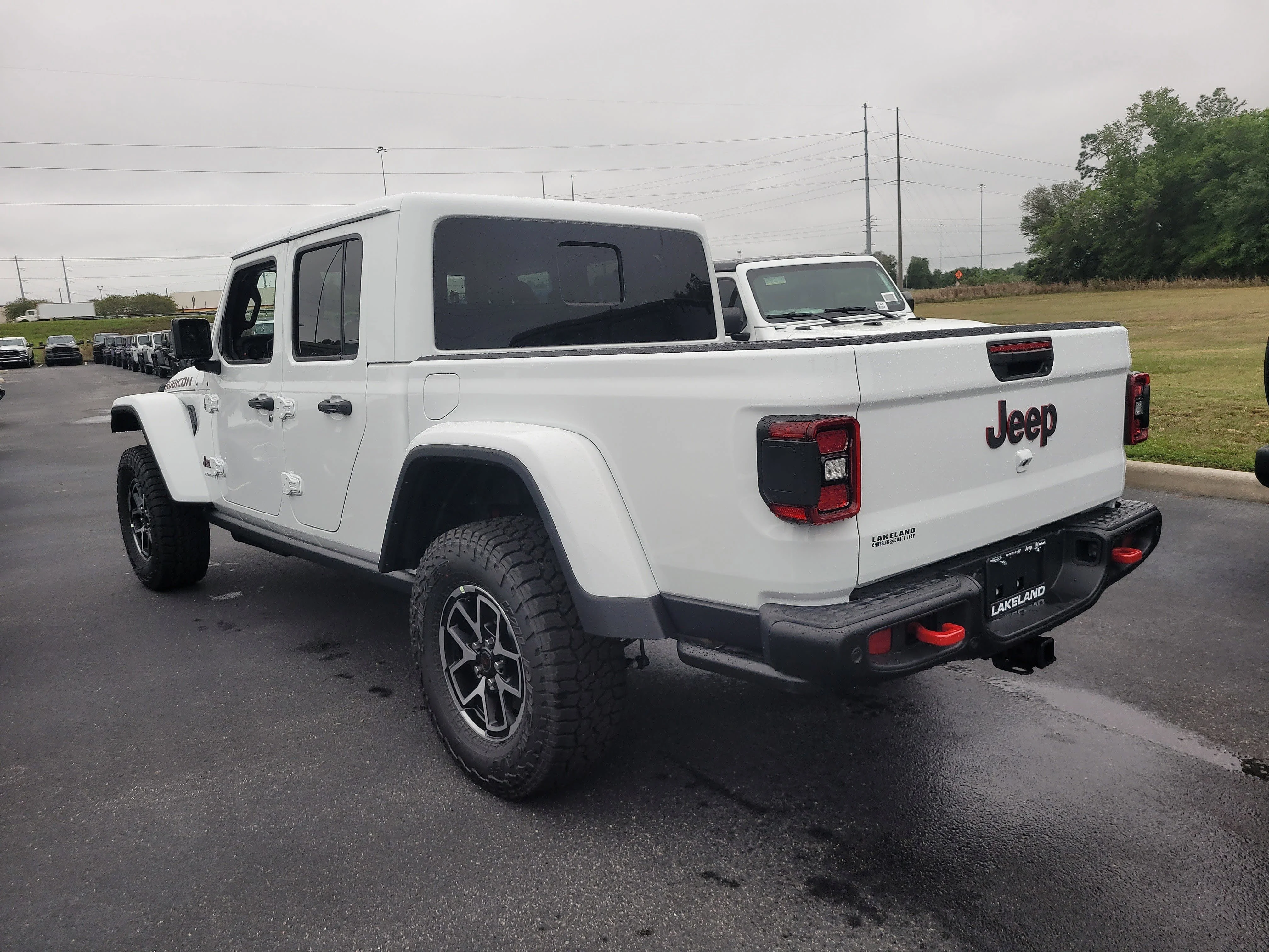 New 2026 Bright White Clearcoat Jeep Rubicon X image 8