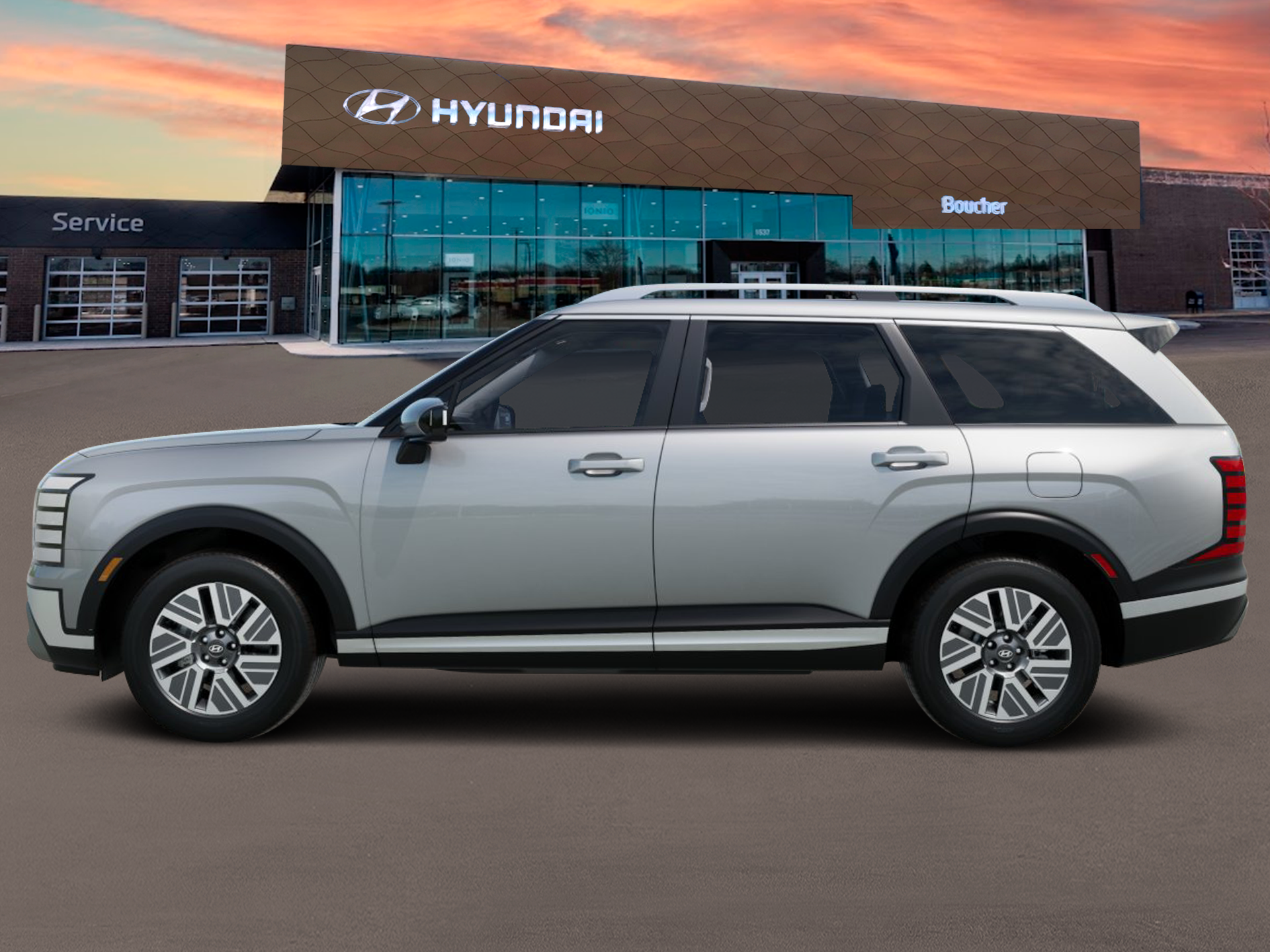 New 2026 Typhoon Silver Metallic Hyundai SEL 7P image 5