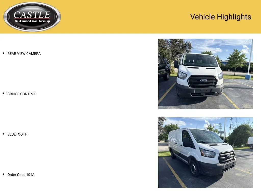 Used 2020 White Ford T250 image 3