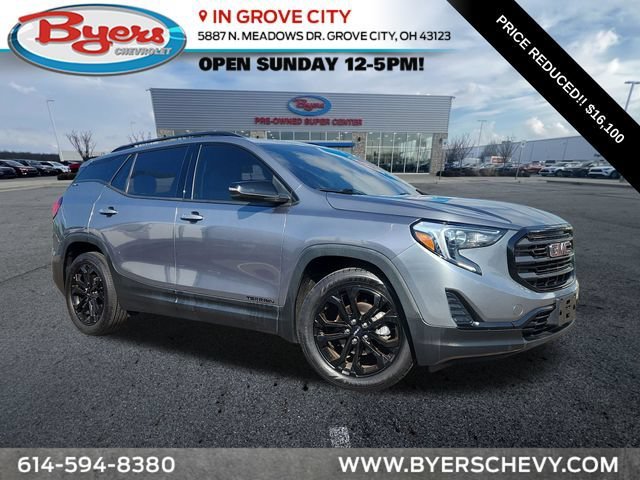 Used 2019 SATIN STEEL METALLIC GMC SLE image 1
