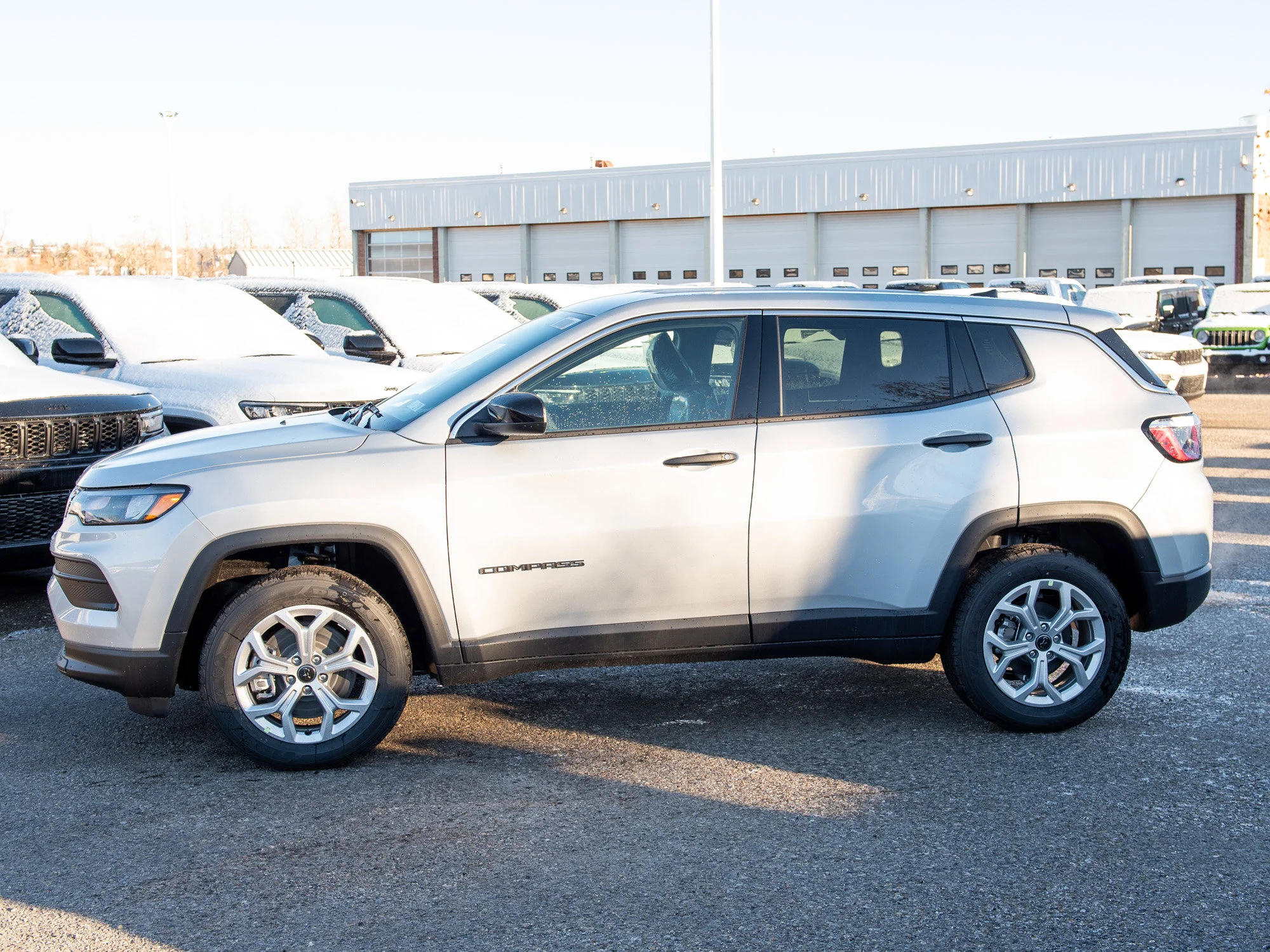 New 2026 Silver Jeep Sport* image 2