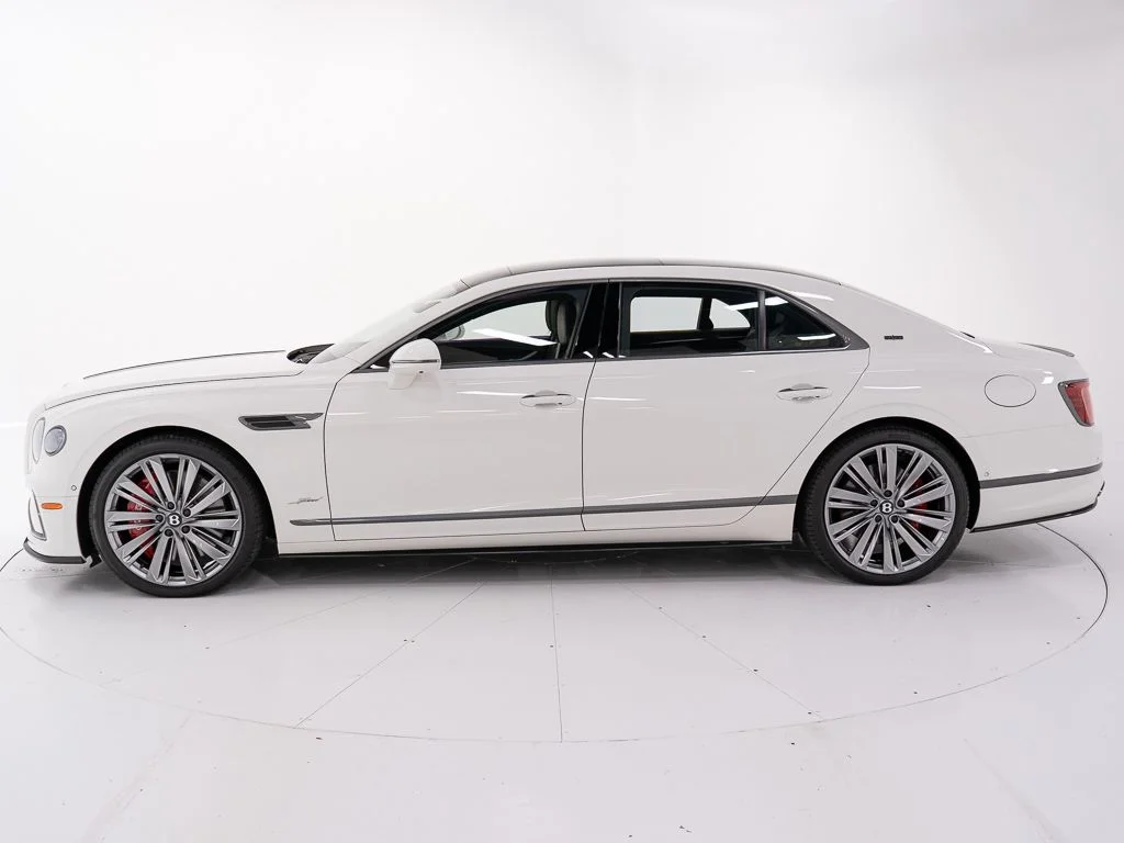 Used 2025 Glacier White Bentley Speed First Edition image 2