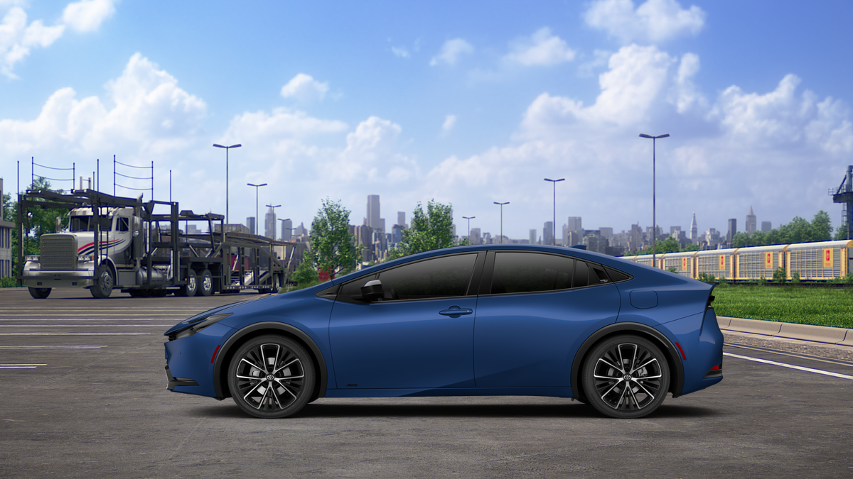 New 2027 Reservoir Blue Toyota XLE AWD image 17