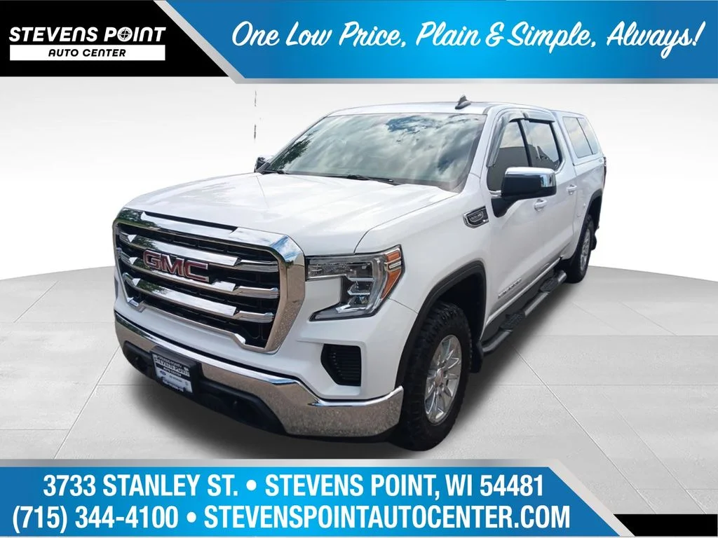 Used 2021 Summit White GMC SLE image 1
