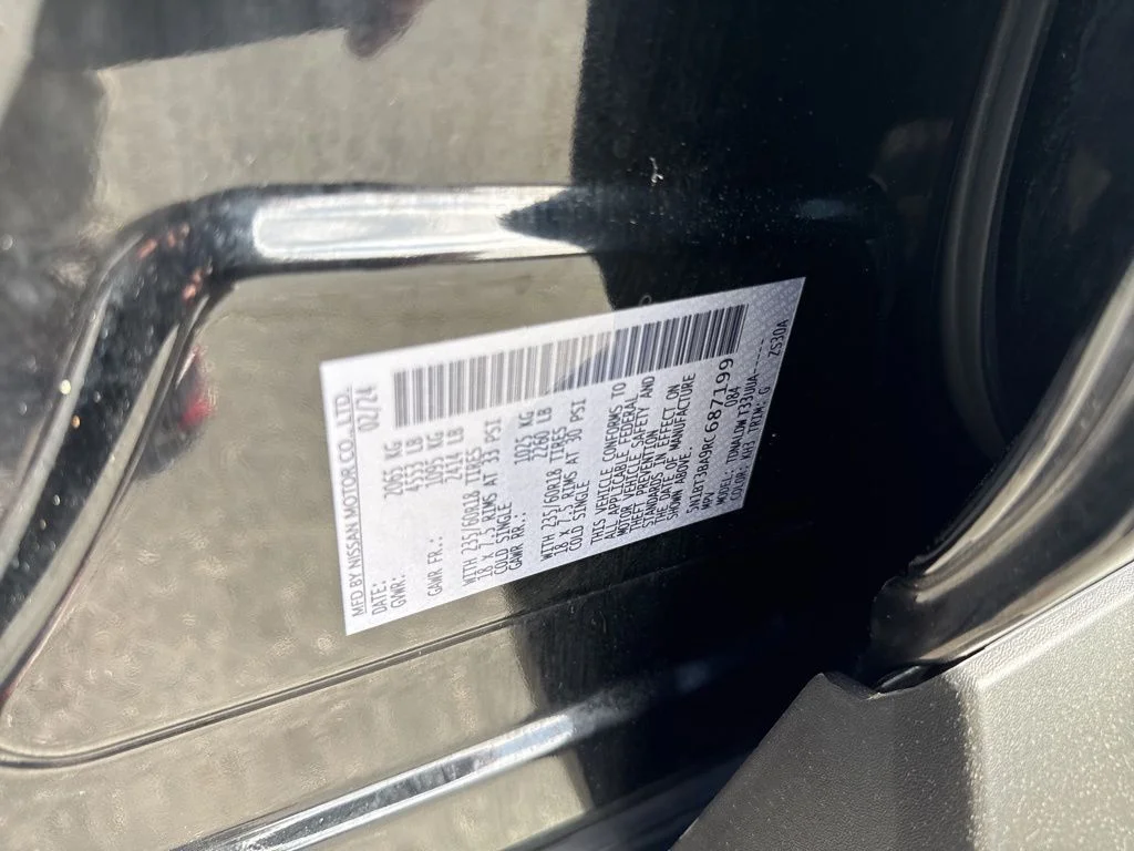 Used 2024 Black Nissan SV image 34