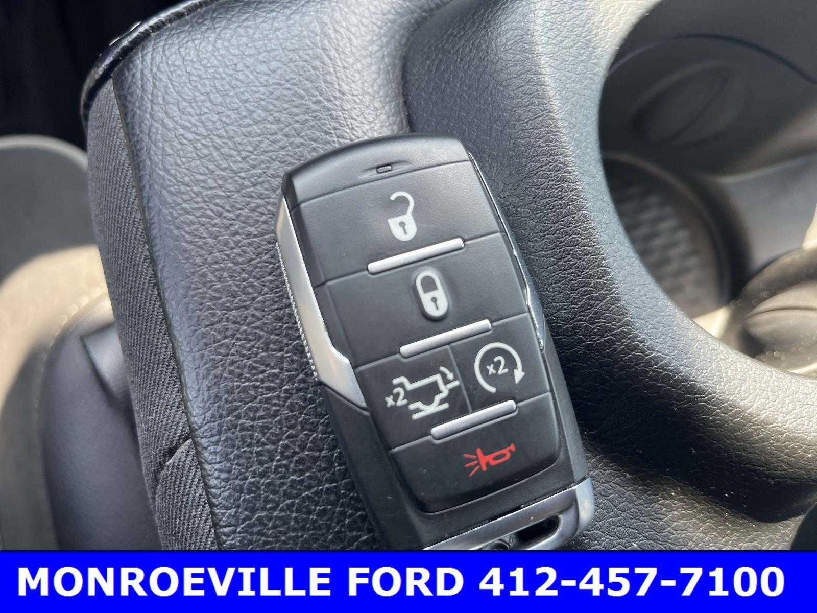 Used 2023 Granite Crystal Metallic Clearcoat RAM Laramie image 4