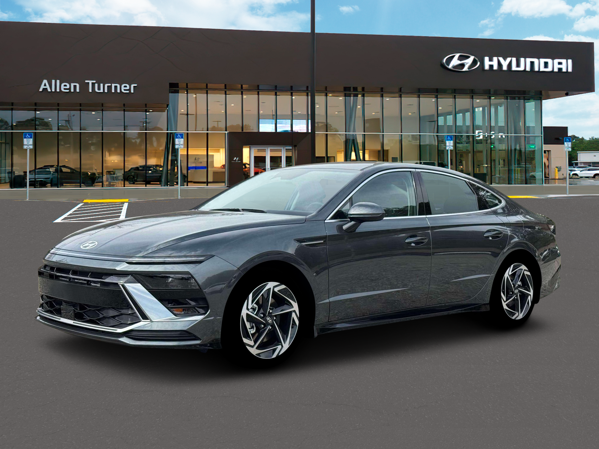 New 2026 Portofino Gray Hyundai SEL Sport image 2