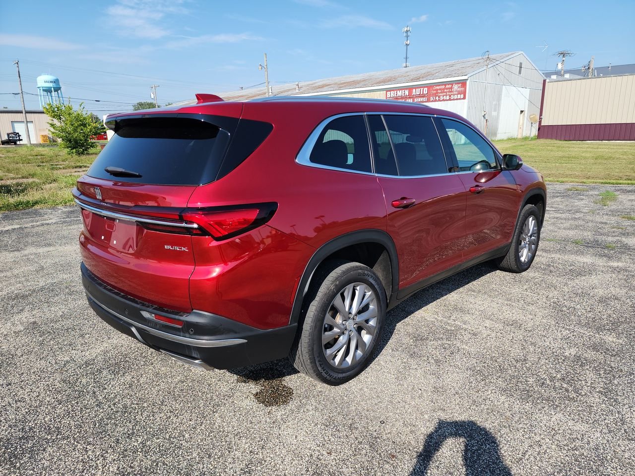 Used 2025 Cherry Red Tintcoat Buick Preferred image 8