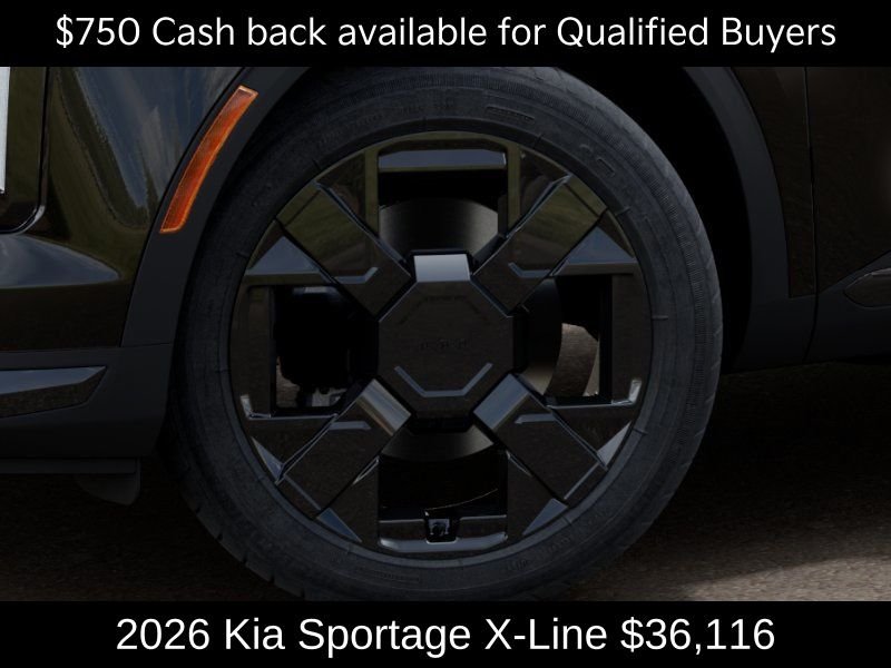 New 2026 Ebony Black Kia X-Line image 10
