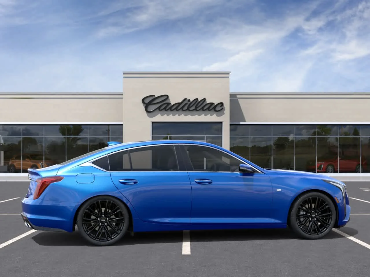 New 2026 Coastal Blue Metallic Cadillac Premium Luxury image 5