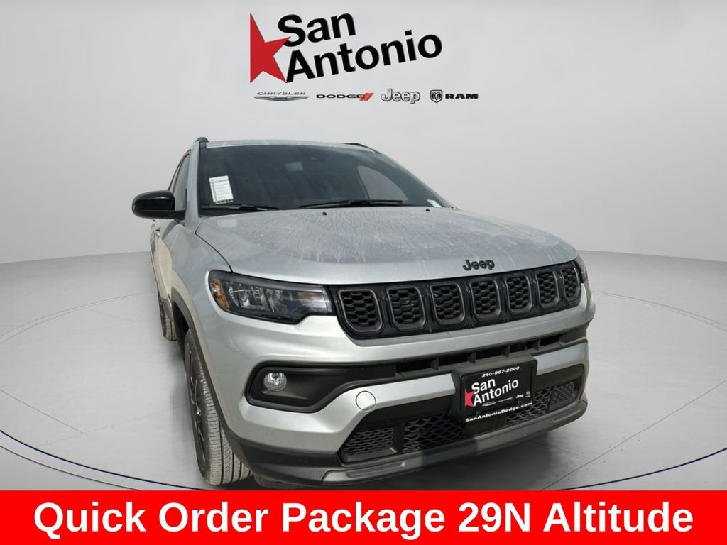 New 2026 Silver Zynith Metallic Clear-Coat Exterior Paint Jeep Latitude image 2