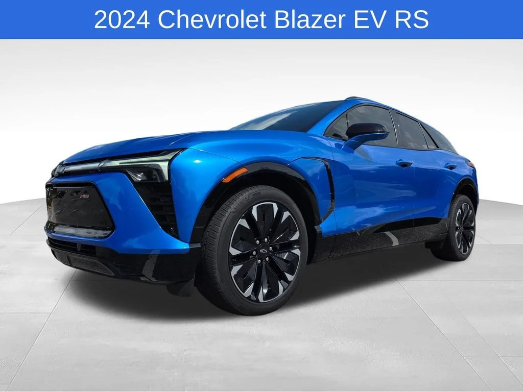 Used 2024 Riptide Blue Metallic Chevrolet RS image 10