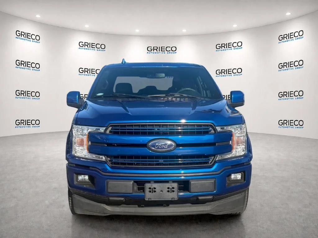 Used 2018 Blue Ford Lariat image 2