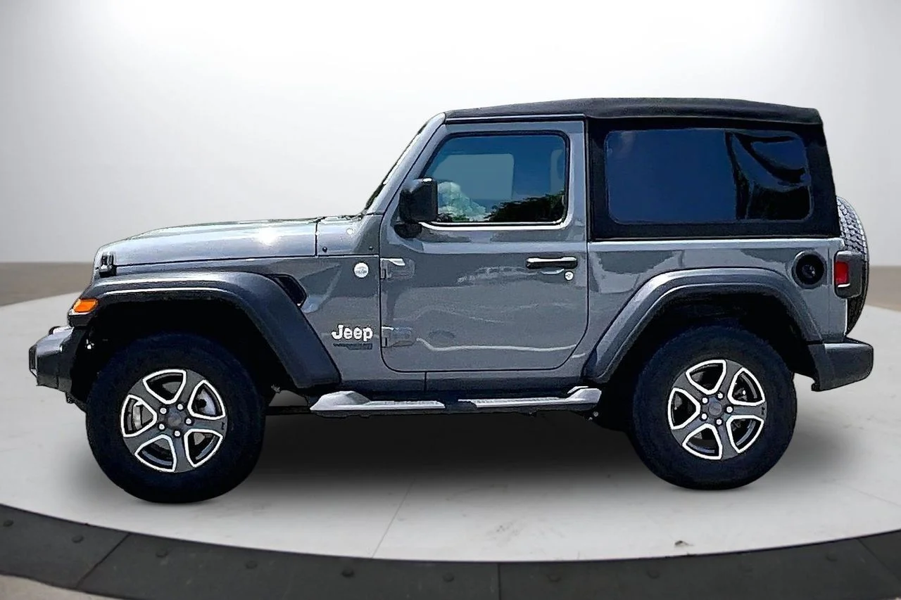 Certified Used 2021 Gray Jeep Sport S image 5