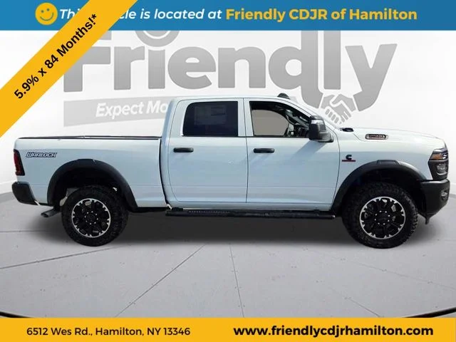 New 2026 Bright White Clear-Coat Exterior Paint RAM Tradesman image 4