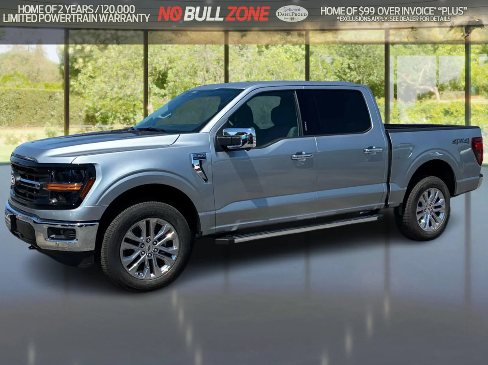 New 2026 Iconic Silver Metallic Ford XLT image 2