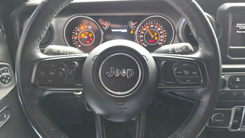 Used 2022 Black Clearcoat Jeep Unlimited Willys image 26