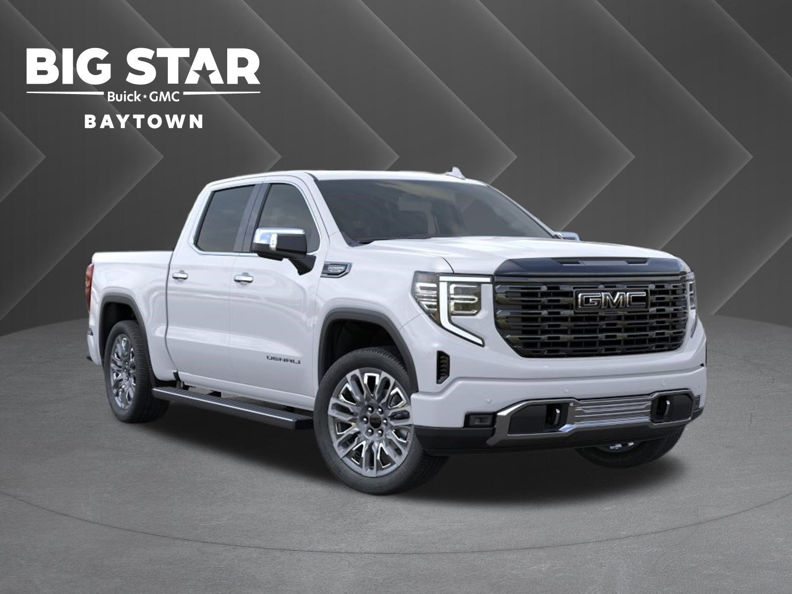 New 2026 Glacier White Tricoat GMC Denali Ultimate image 1