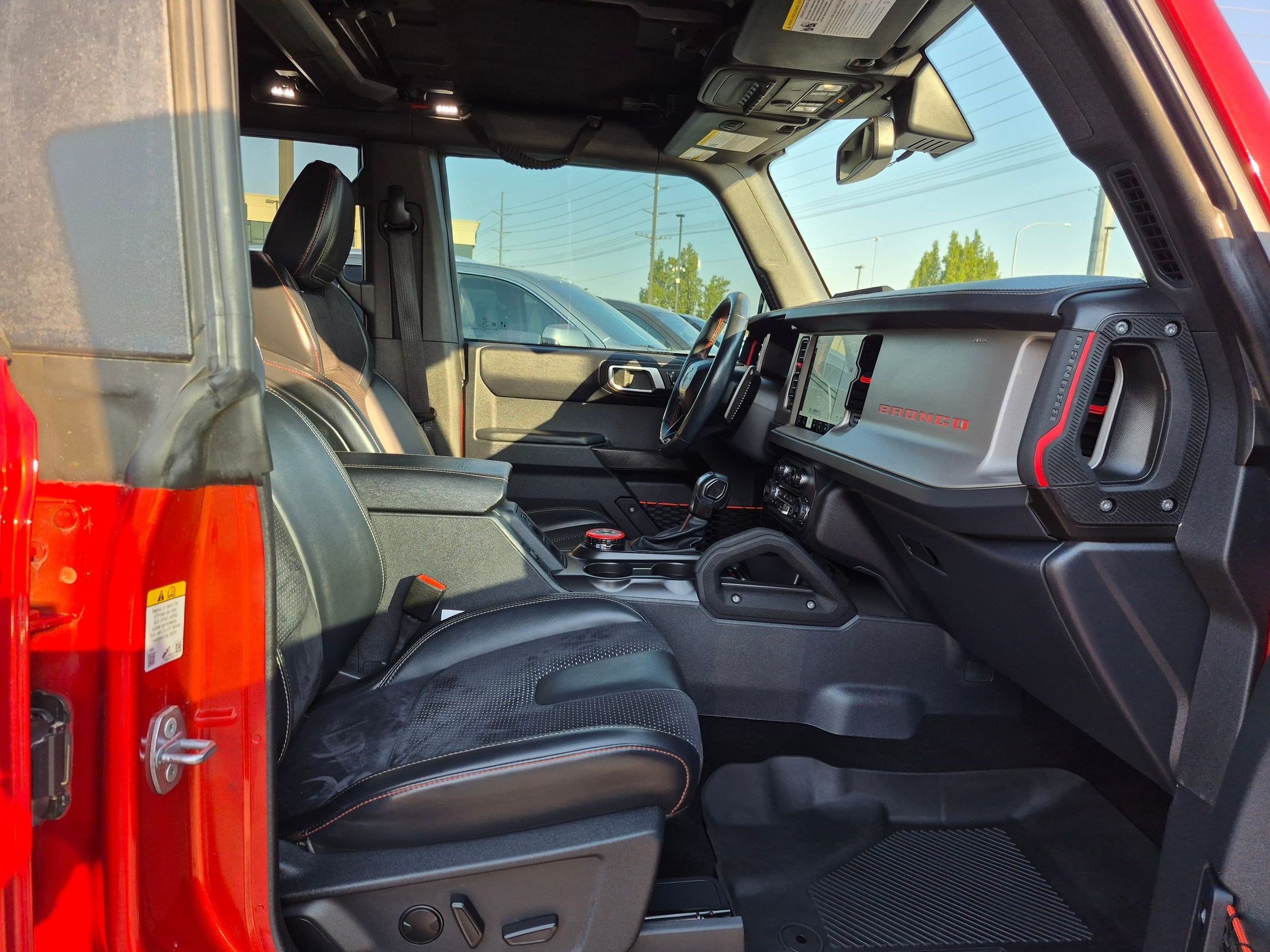 Used 2023 Hot Pepper Red Metallic Tinted Clearcoat Ford Raptor image 30