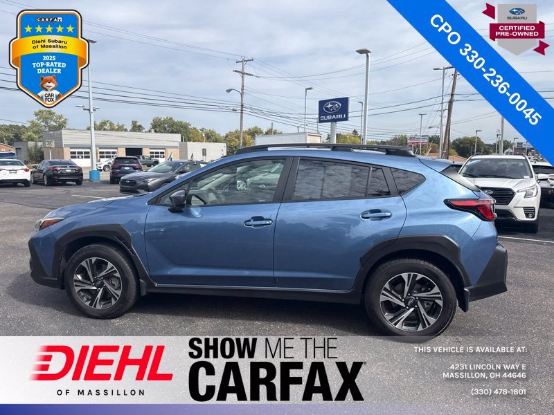 Used 2024 Blue Subaru Premium image 4