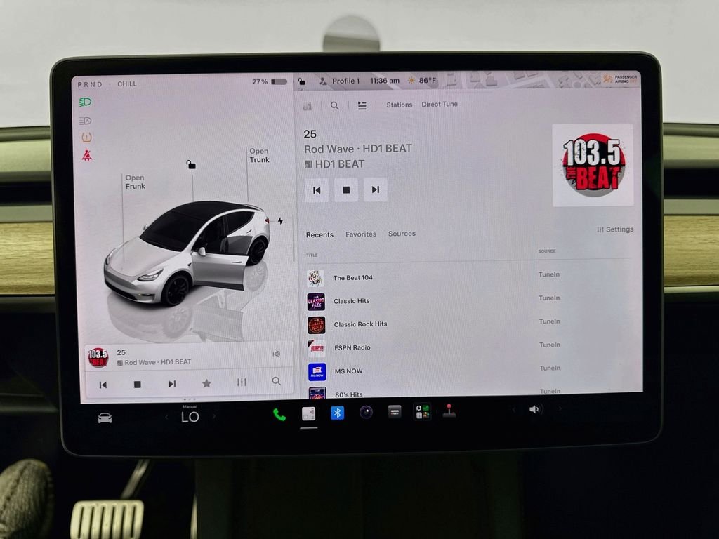 Used 2022 White Tesla Performance image 15