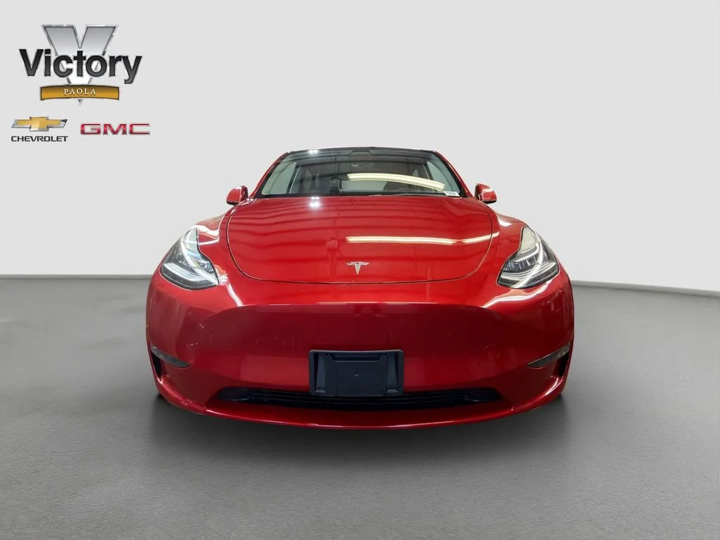 Used 2023 Tesla Model Y Long Range with VIN 7SAYGDEE0PA034638 for sale in Kansas City