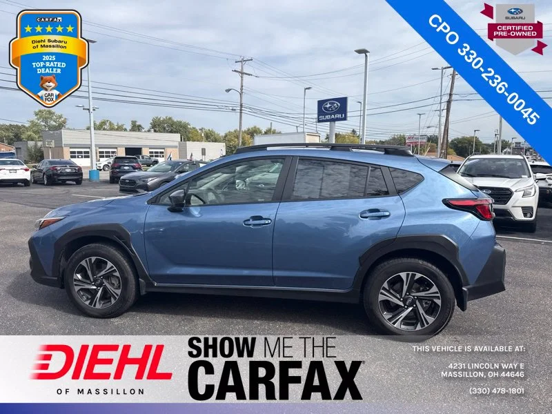 Used 2024 Blue Subaru Premium image 4