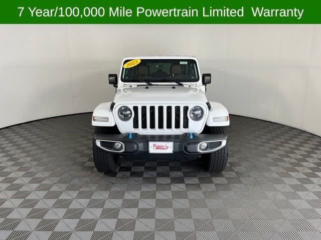 Used 2023 White Jeep Sahara 4xe image 2