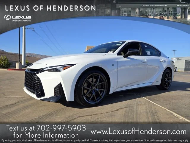 New 2026 Ultra White Lexus F SPORT DESIGN image 1