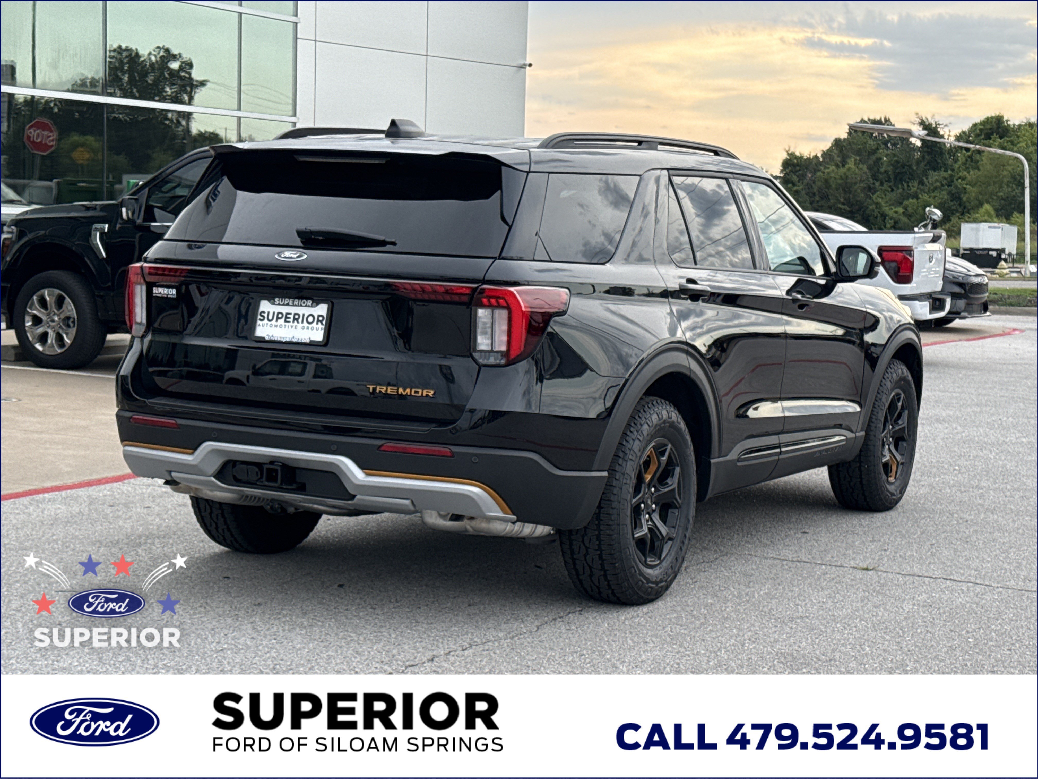 New 2026 Agate Black Metallic Ford Tremor 4WD image 3
