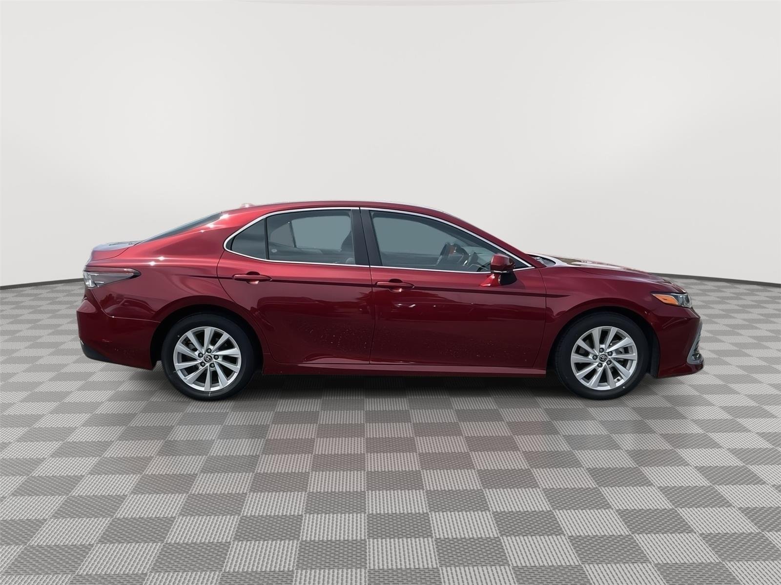 Certified Used 2021 Ruby Flare Pearl Toyota LE image 25