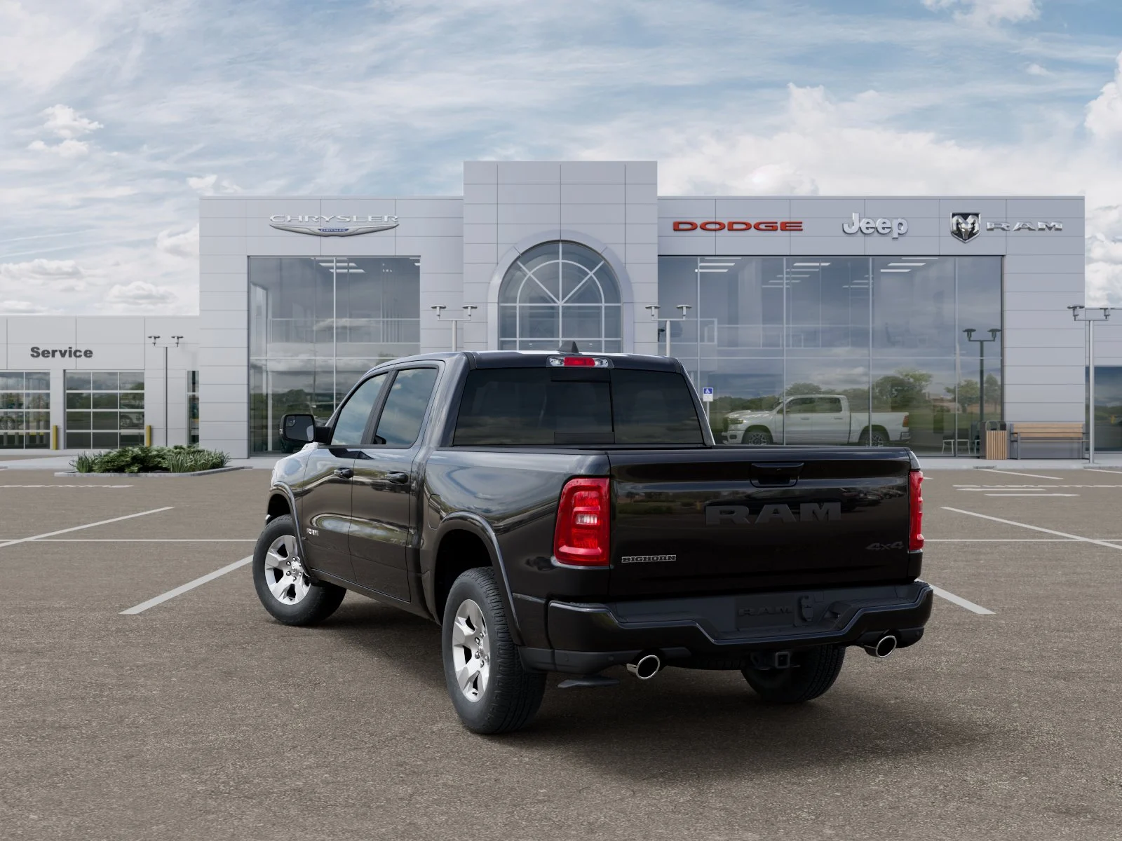 New 2026 Diamond Black Crystal Pearlcoat RAM Big Horn/Lone Star image 29