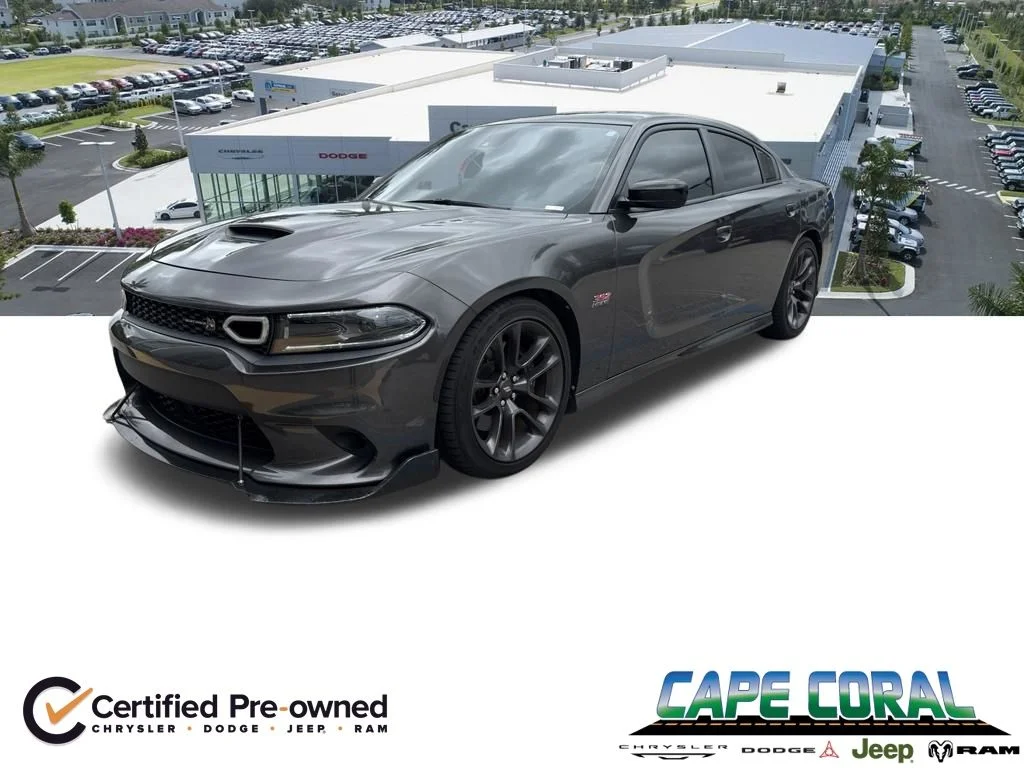 Certified Used 2023 Gray Dodge R/T Scat Pack image 1
